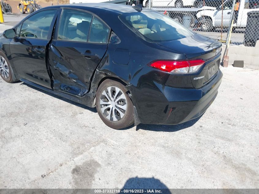 2022 TOYOTA COROLLA HYBRID LE - JTDEAMDE0NJ060023