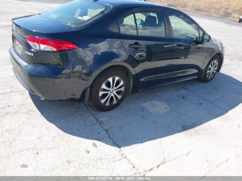 2022 TOYOTA COROLLA HYBRID LE - JTDEAMDE0NJ060023