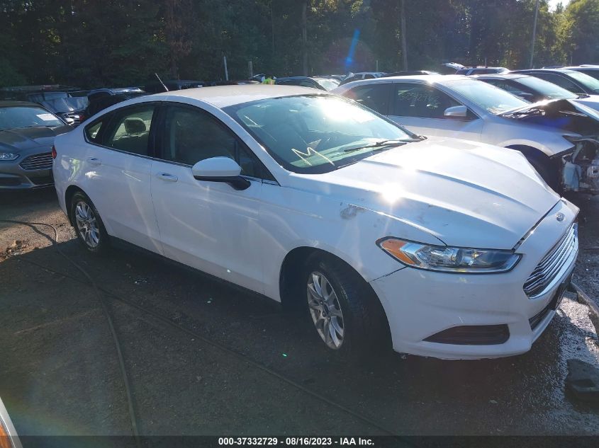 2016 FORD FUSION S - 3FA6P0G71GR298731