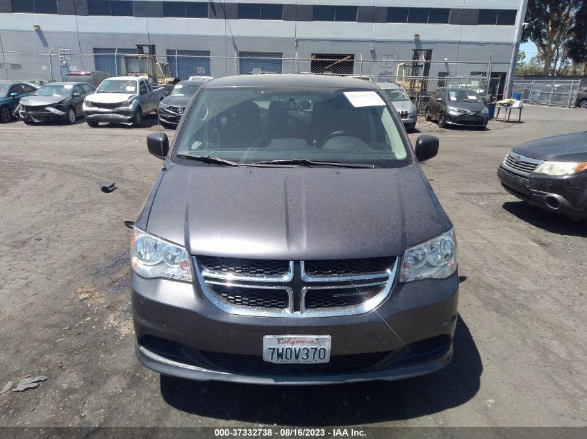2017 DODGE GRAND CARAVAN SE - 2C4RDGBG1HR630285