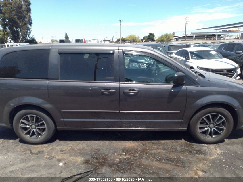 2017 DODGE GRAND CARAVAN SE - 2C4RDGBG1HR630285