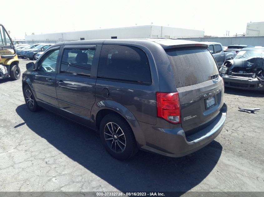 2017 DODGE GRAND CARAVAN SE - 2C4RDGBG1HR630285