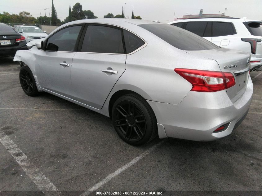 2017 NISSAN SENTRA SV - 3N1AB7APXHY337086