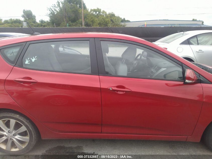2014 HYUNDAI ACCENT SE - KMHCU5AE3EU190106