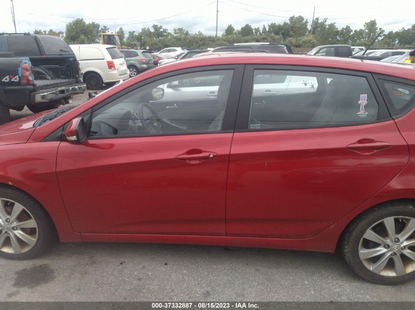 2014 HYUNDAI ACCENT SE - KMHCU5AE3EU190106
