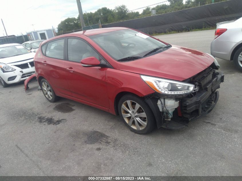 2014 HYUNDAI ACCENT SE - KMHCU5AE3EU190106