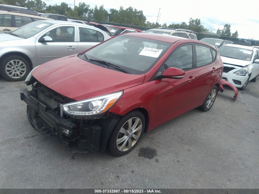 2014 HYUNDAI ACCENT SE - KMHCU5AE3EU190106