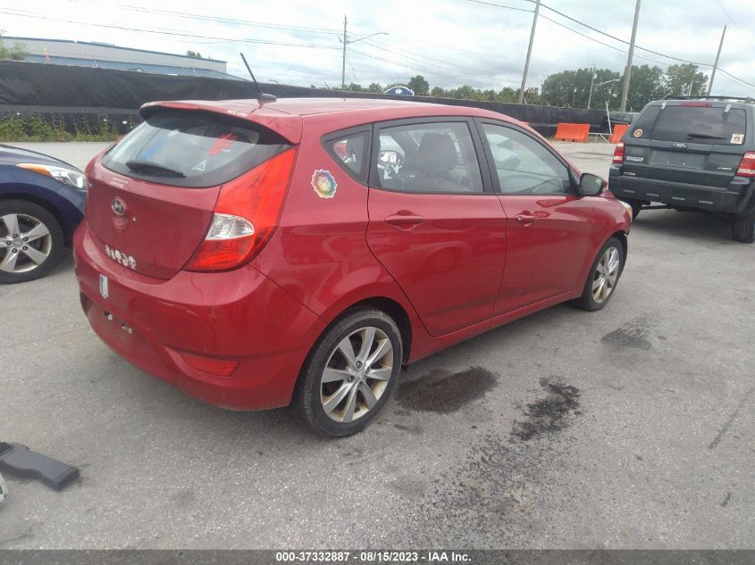 2014 HYUNDAI ACCENT SE - KMHCU5AE3EU190106