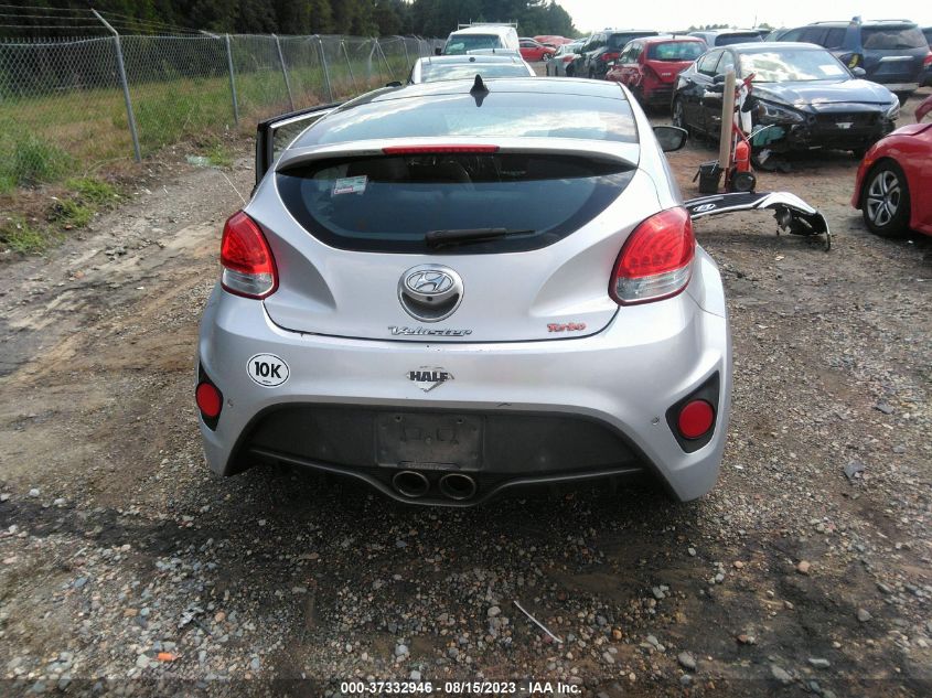 2015 HYUNDAI VELOSTER TURBO - KMHTC6AE4FU242563