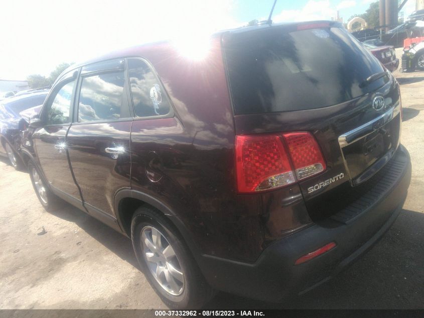 2013 KIA SORENTO LX - 5XYKTCA65DG335629