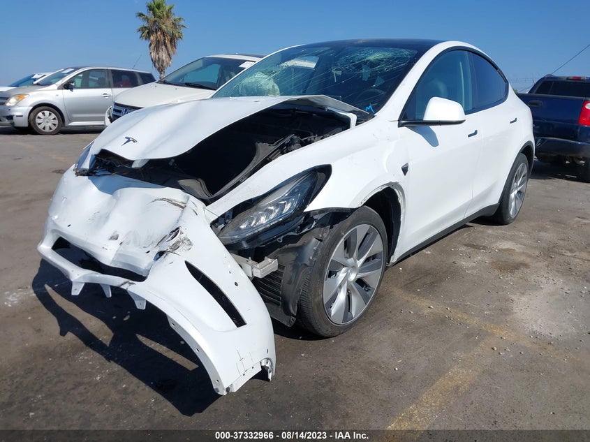 2021 TESLA MODEL Y DUAL MOTOR FR AC IND(VIN: 5YJYGAEE4MF274575