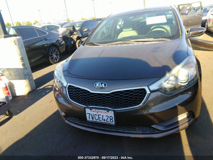 2014 KIA FORTE LX - KNAFX4A60E5240429