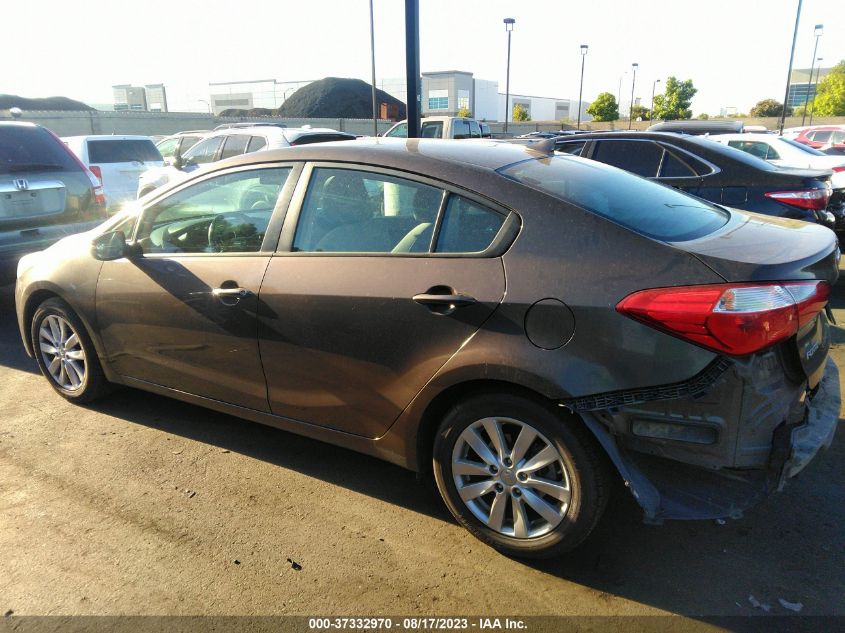 2014 KIA FORTE LX - KNAFX4A60E5240429