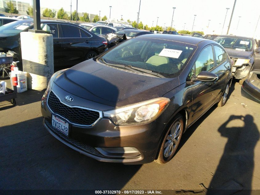 2014 KIA FORTE LX - KNAFX4A60E5240429