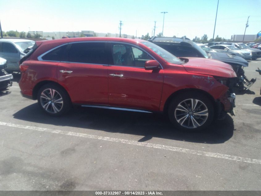 2019 ACURA MDX W/TECHNOLOGY PKG - 5J8YD3H56KL006347