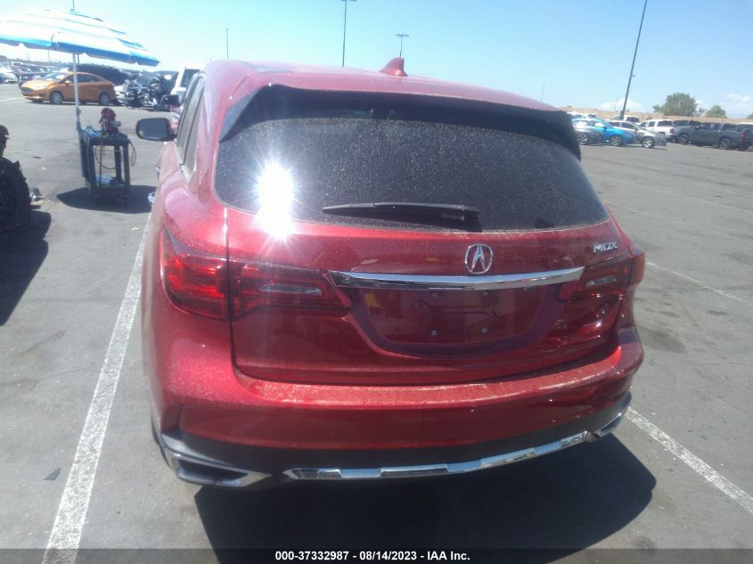 2019 ACURA MDX W/TECHNOLOGY PKG - 5J8YD3H56KL006347