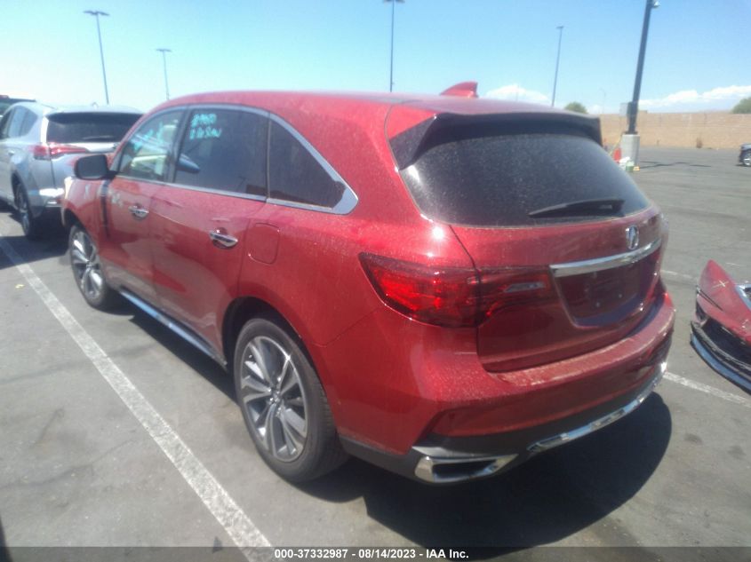 2019 ACURA MDX W/TECHNOLOGY PKG - 5J8YD3H56KL006347