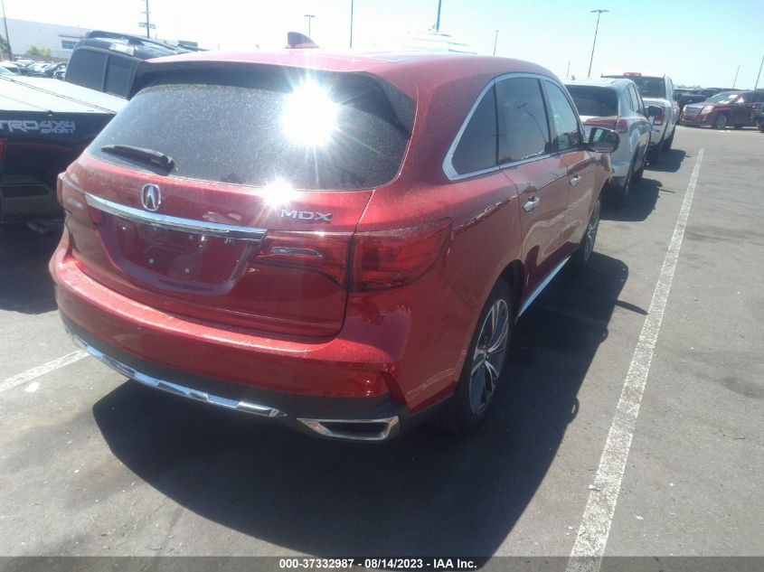2019 ACURA MDX W/TECHNOLOGY PKG - 5J8YD3H56KL006347