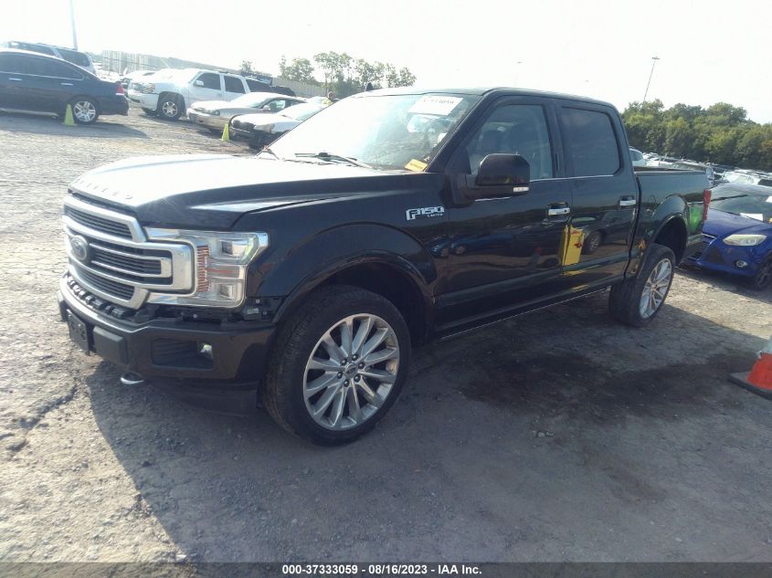 2019 FORD F-150 LIMITED - 1FTEW1EG3KFC98821