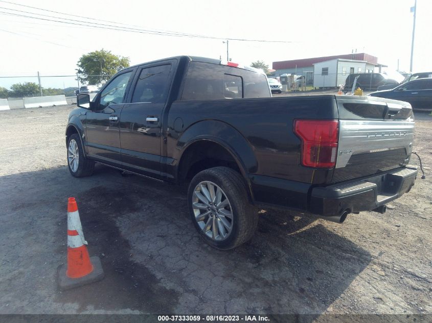 2019 FORD F-150 LIMITED - 1FTEW1EG3KFC98821