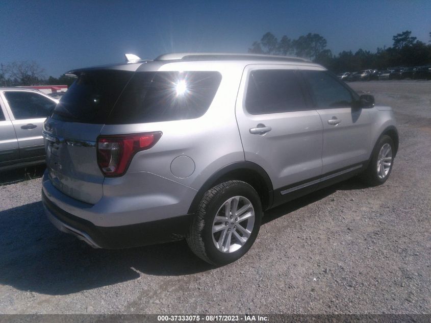 2016 FORD EXPLORER XLT - 1FM5K7D86GGC59100