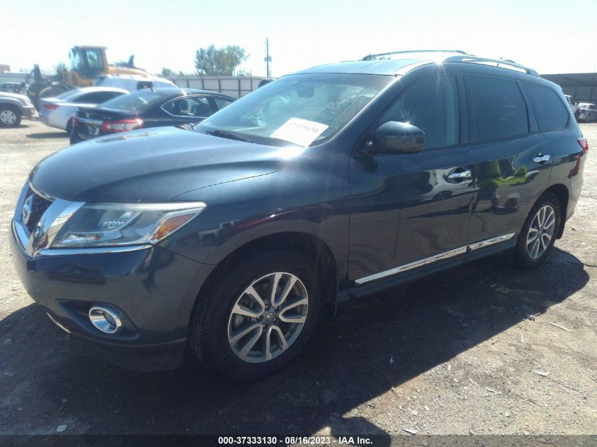 2013 NISSAN PATHFINDER SL - 5N1AR2MN7DC689269