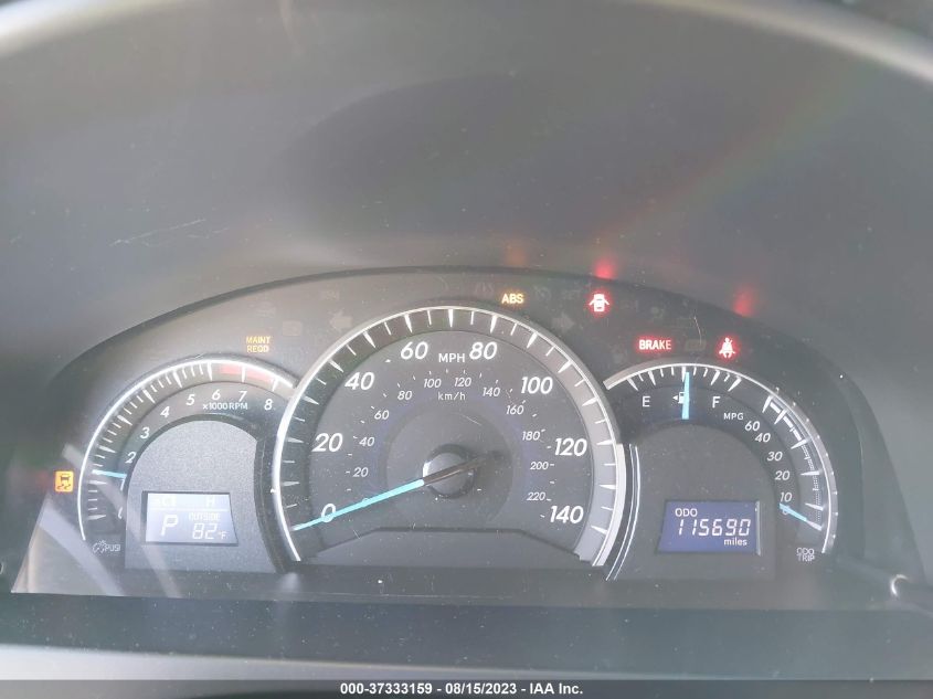 2013 TOYOTA CAMRY L/LE/SE/XLE - 4T4BF1FK3DR295228