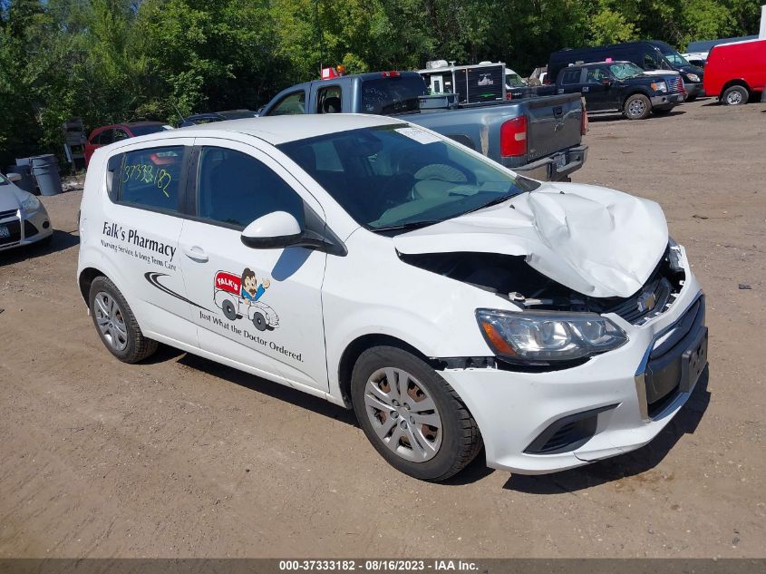 2017 CHEVROLET SONIC LT - 1G1JD6SH4H4147182
