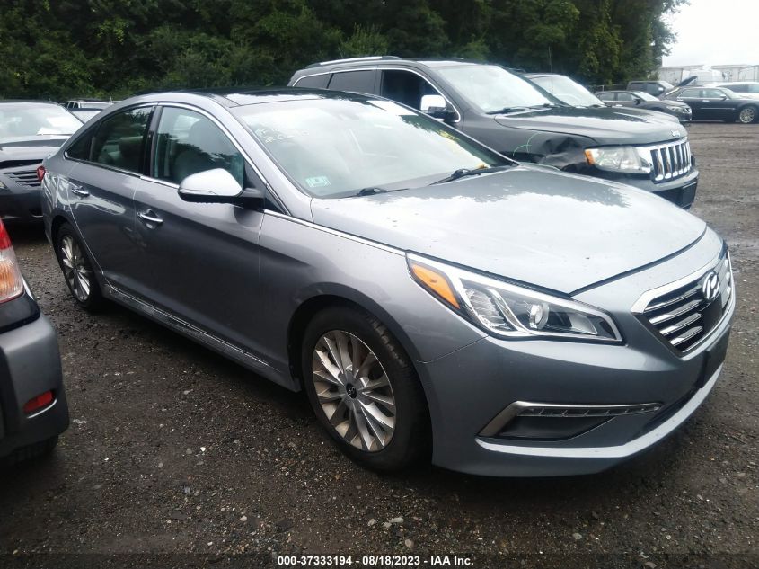 2015 HYUNDAI SONATA 2.4L LIMITED - 5NPE34AF8FH023108