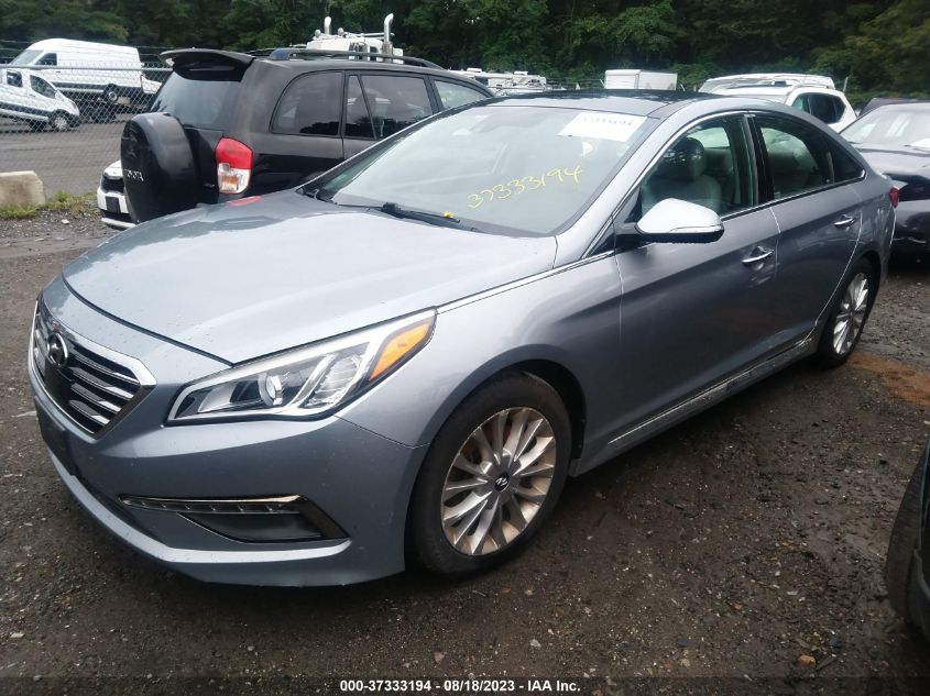 2015 HYUNDAI SONATA 2.4L LIMITED - 5NPE34AF8FH023108