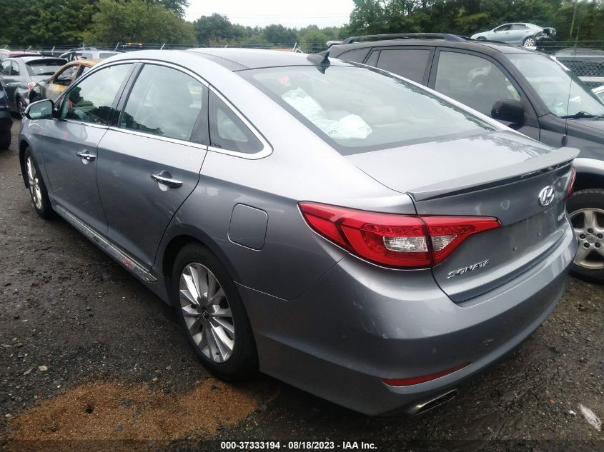 2015 HYUNDAI SONATA 2.4L LIMITED - 5NPE34AF8FH023108