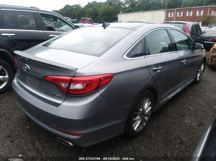 2015 HYUNDAI SONATA 2.4L LIMITED - 5NPE34AF8FH023108