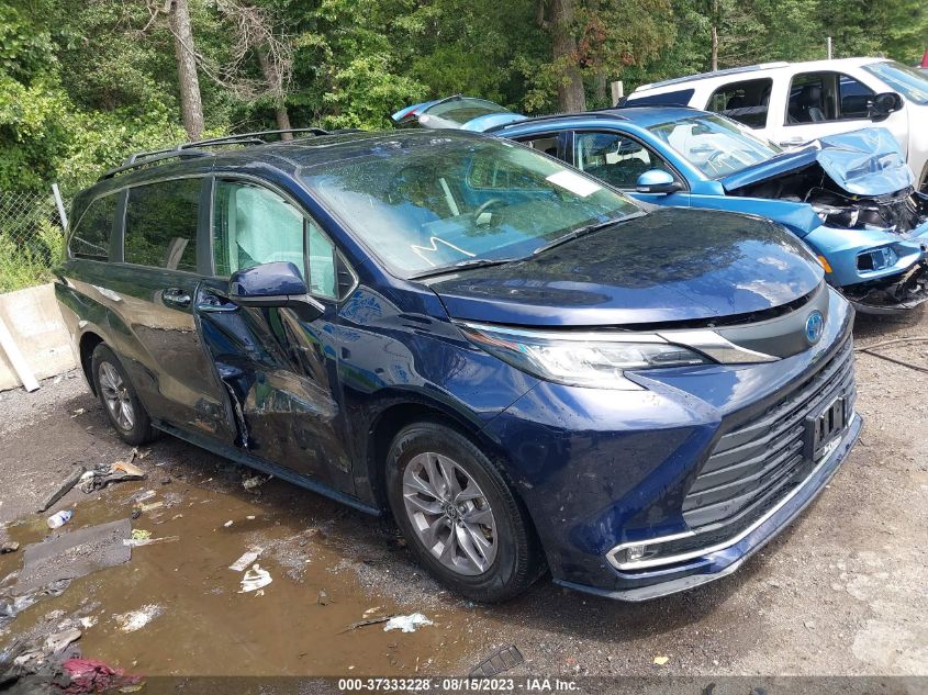 5TDJRKEC1MS002514 2021 TOYOTA SIENNA