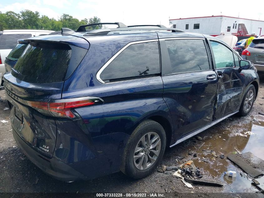 5TDJRKEC1MS002514 2021 TOYOTA SIENNA, photo no. 4