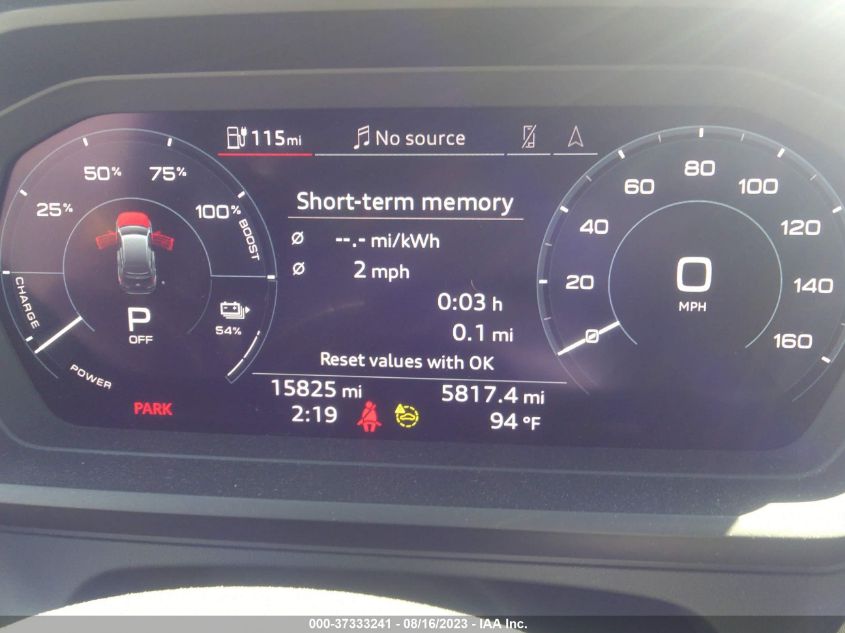 2022 AUDI Q4 E-TRON PREMIUM PLUS WA1L2BFZ1NP030559