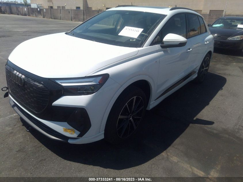 2022 AUDI Q4 E-TRON PREMIUM PLUS WA1L2BFZ1NP030559