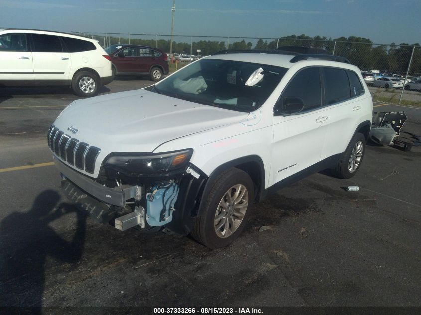 2022 JEEP CHEROKEE LATITUDE LUX - 1C4PJLMX0ND519778