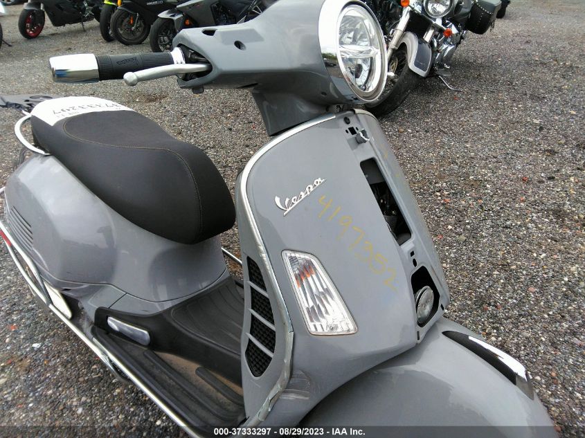 2020 VESPA GTS 300 SUPER ZAPMA39M3L5200608