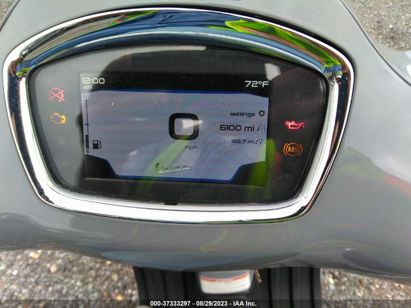 2020 VESPA GTS 300 SUPER ZAPMA39M3L5200608