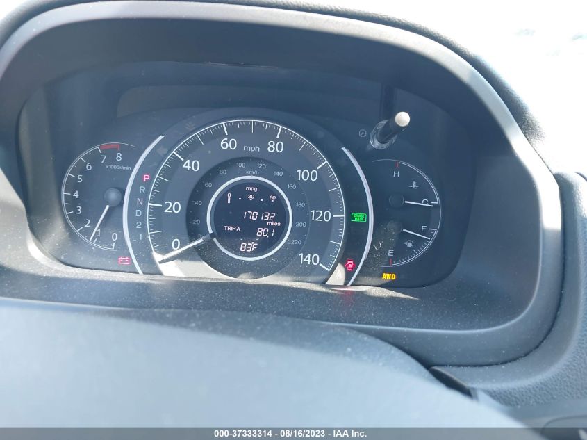 2013 HONDA CR-V EX-L - 2HKRM4H75DH619996