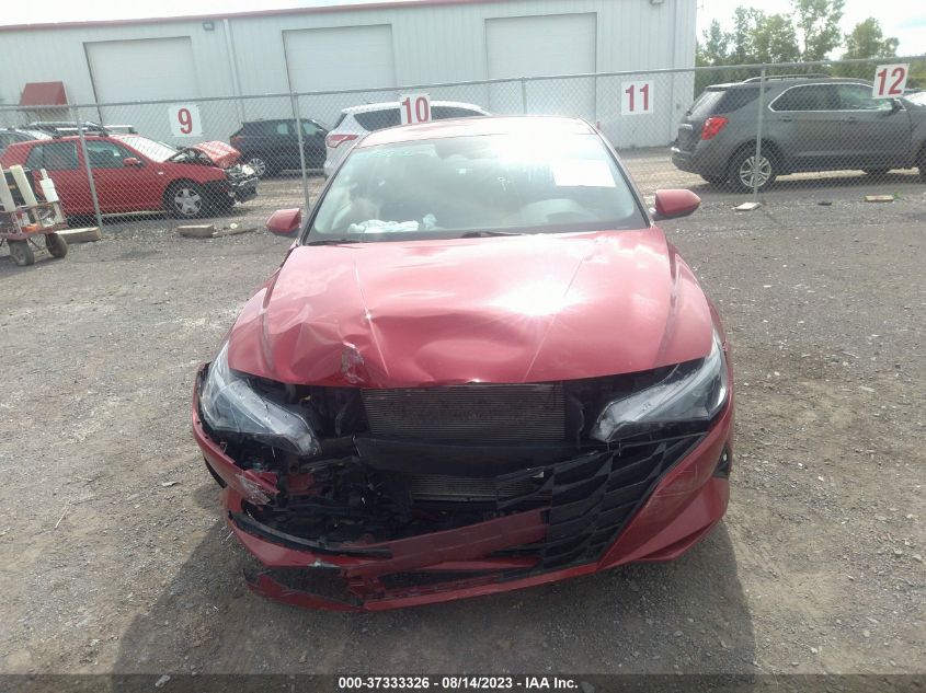 2021 HYUNDAI ELANTRA PREFERRED - KMHLM4AG4MU081714