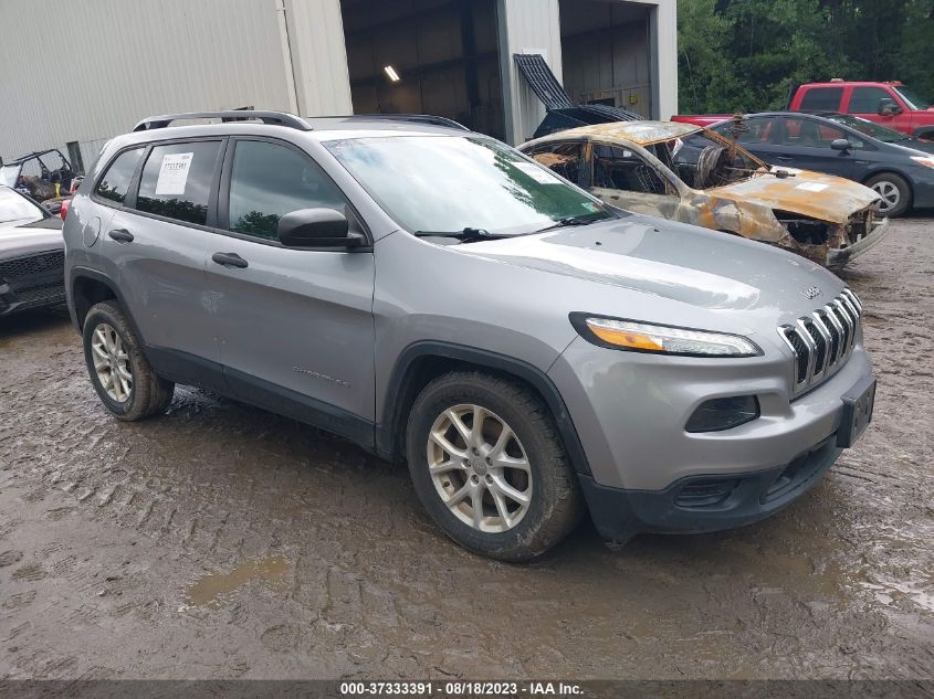 2016 JEEP CHEROKEE SPORT - 1C4PJMAB0GW216036