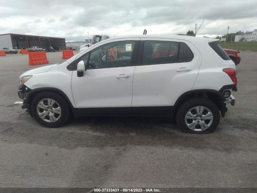 2019 CHEVROLET TRAX LS - LSGCJKSB4KY008213