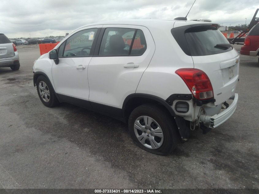 2019 CHEVROLET TRAX LS - LSGCJKSB4KY008213