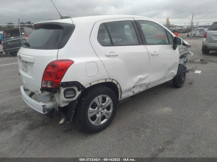 2019 CHEVROLET TRAX LS - LSGCJKSB4KY008213