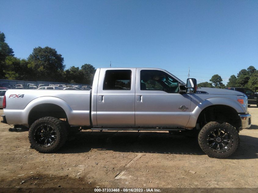 2016 FORD SUPER DUTY F-250 SRW LARIAT/PLATINUM - 1FT7W2BT3GEC41001