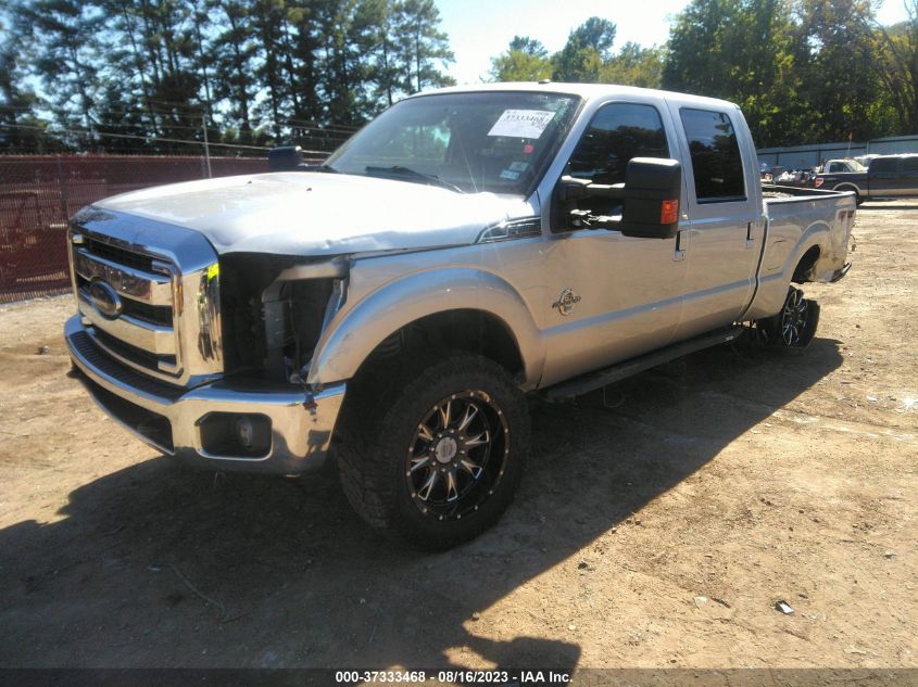 2016 FORD SUPER DUTY F-250 SRW LARIAT/PLATINUM - 1FT7W2BT3GEC41001