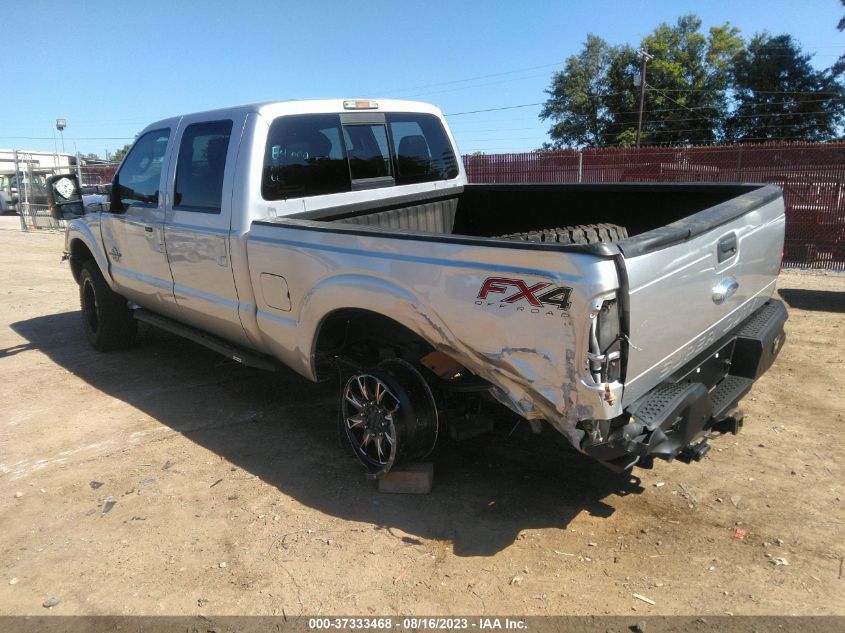 2016 FORD SUPER DUTY F-250 SRW LARIAT/PLATINUM - 1FT7W2BT3GEC41001