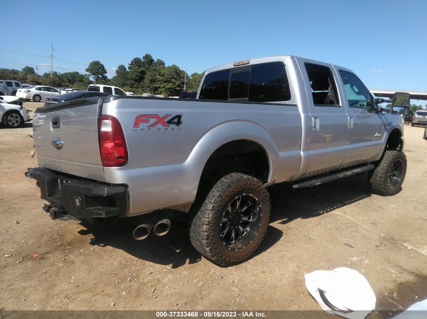 2016 FORD SUPER DUTY F-250 SRW LARIAT/PLATINUM - 1FT7W2BT3GEC41001