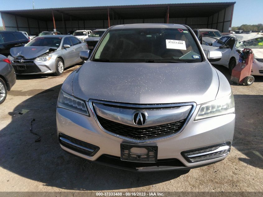2015 ACURA MDX TECHNOLOGY - 5FRYD3H41FB008651